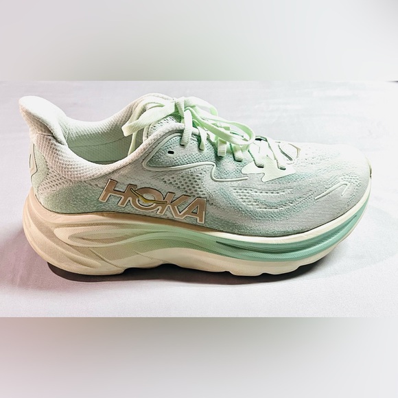Hoka Clifton 10 Women's Running Shoes 9D - Picture 5 of 10